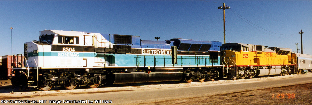 EMD SD90MAC-H 8504